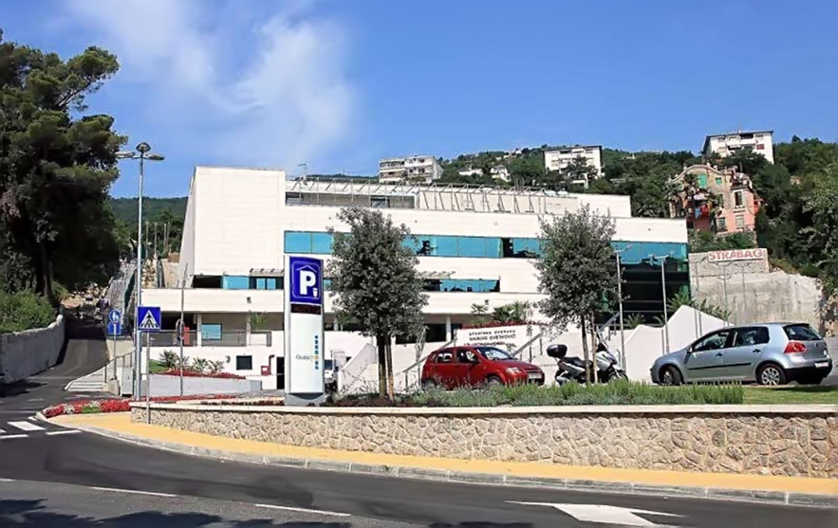 Sport hall Opatija - garage